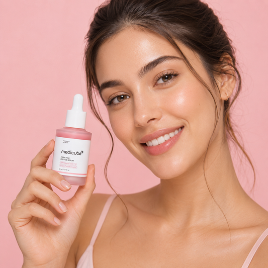 Medicube PDRN Pink Peptide Serum 30ML: Piel firme e hidratada diariamente.