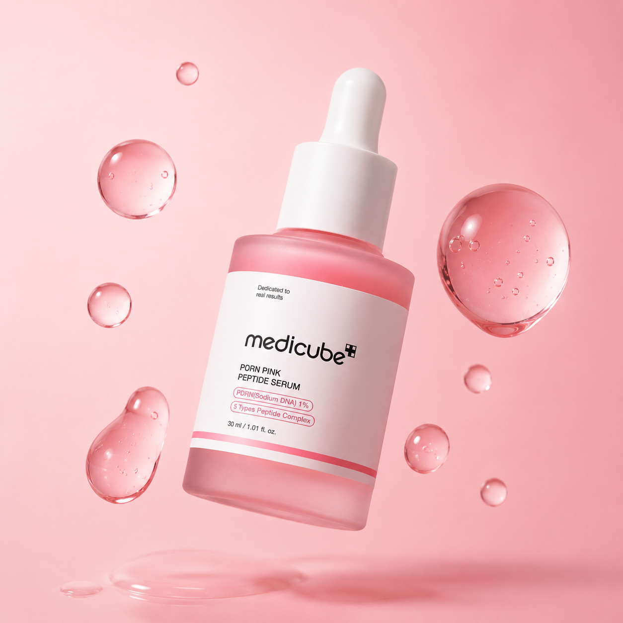 Medicube PDRN Pink Peptide Serum 30ML: Piel firme e hidratada diariamente.